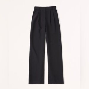 Women's A&F Sloane Tailored Pant in Black, Size 25S